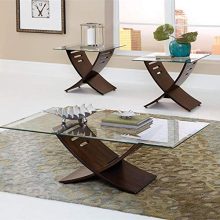 Steve Silver Cafe Occasional 3-Piece Set - Dark Oak