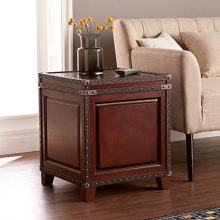 Amherst Truck Coffee Table - Wood w/ Nail Head Trim