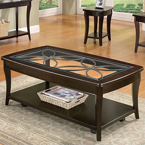 Riverside Furniture Annandale Rectangular Coffee Table W Casters