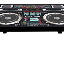 Probest DJ Boombox Coffee Table, Retro DJ Coffee Table