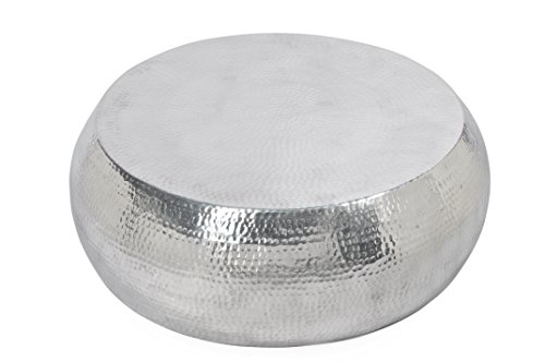 Moe's Home Collection Tabla Aluminum Coffee Table Silver