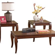 Mattie Coffee Table - Set of 3 - Reddish Brown