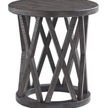 Sharzane Round Coffee Eng Table Grayish Brown