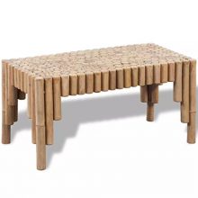 Tidyard Bamboo Coffee Table Handmade End Side