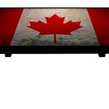 Probest Canada Flag Coffee Table