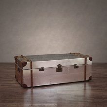 Commander Aluminum Storage Trunk Coffee Table
