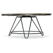 Hooker Furniture 38" Round Coffee Table in Dark Wood