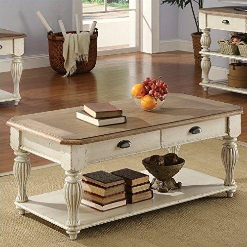 Furniture Coventry Two Tone Rectangular Coffee Table