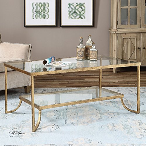 Uttermost Katina Coffee Table, Gold