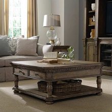 Rectangle Cocktail Coffee Table in Light Wood