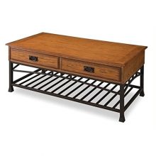 BOWERY HILL Coffee Table in Distressed Oak