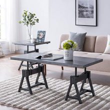 Southern Enterprises Soren Coffee Table, Gray
