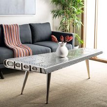 Safavieh Home Collection Aviator Silver Coffee Table