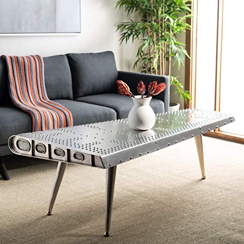 Safavieh Home Collection Aviator Silver Coffee Table
