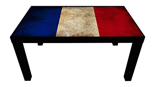 Probest France Flag Coffee Table