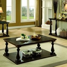 HOMES: Inside + Out Aiden Coffee Table, Dark Walnut