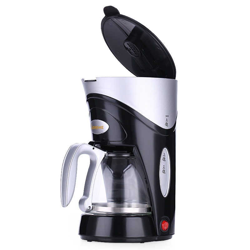 Household Semi-automatic Coffee Machine Multi-function Drip American Machine Can Brew Tea Mini Coffee Maker TW1711