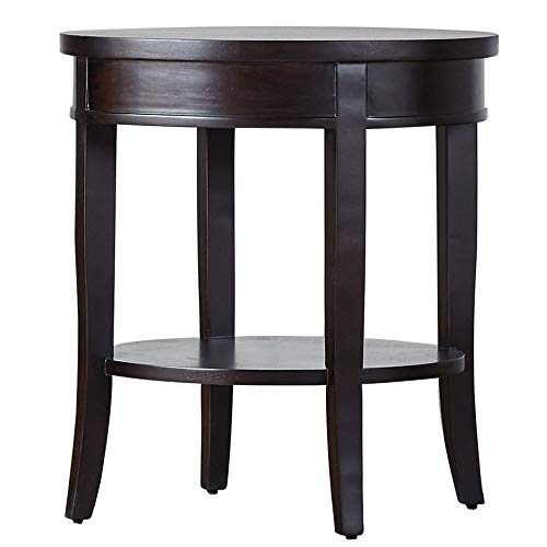 Enolla Coffee Table Solid Wood Small Round Table