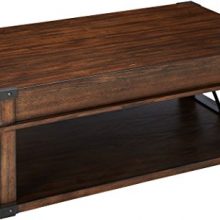 Landmark Castered Coffee Table, Vintage Ash