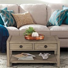 Riverside Furniture Coffee Table in Sun-Drenched Acacia