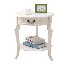European Ivory White Coffee Table
