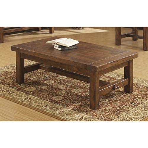 Pemberly Row Aldgate Lift Top Coffee Table in Brown
