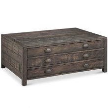 Magnussen Vernon Coffee Table in Distressed Weathered Bourbon Finish