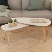 Tidyard Set of 2 Nesting Coffee End Tables