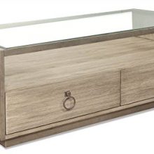 Riverside Furniture Rectangular Coffee Table in Natural