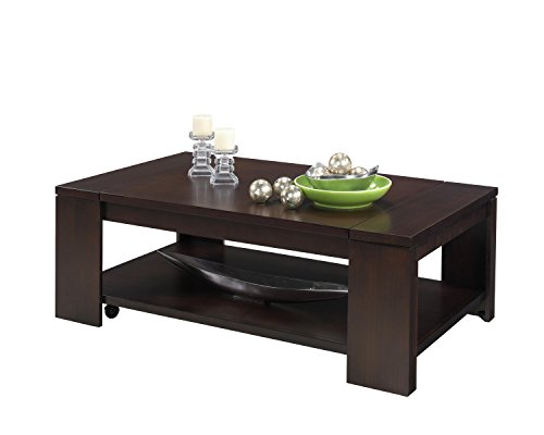 Waverly Castered Coffee Table, Vintage Walnut