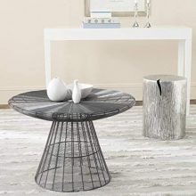 Safavieh Home Collection Reginald Grey Wire Coffee Table