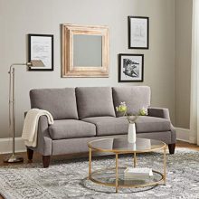 Ravenna Home Parker Round Shelf Storage Coffee Table