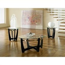 Steve Silver Company Matinee 3 Piece Coffee Table Set