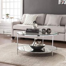 Southern Enterprises Risa Coffee Table, Black