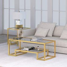 Henn&Hart Coffee Table, One Size Gold