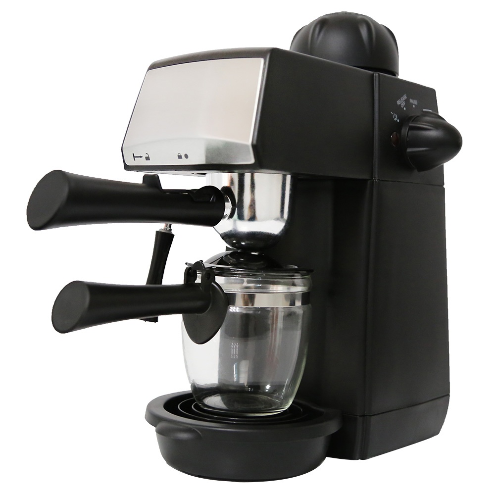 240ml SW-CRM2001 Semi-Automatic Steam Type Coffee Maker Espresso Coffee Machine Overheat Overvoltage Protection Pause Function