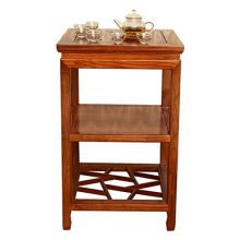 Enolla Chinese Double-Decker Coffee Table Solid Wood Kung Fu