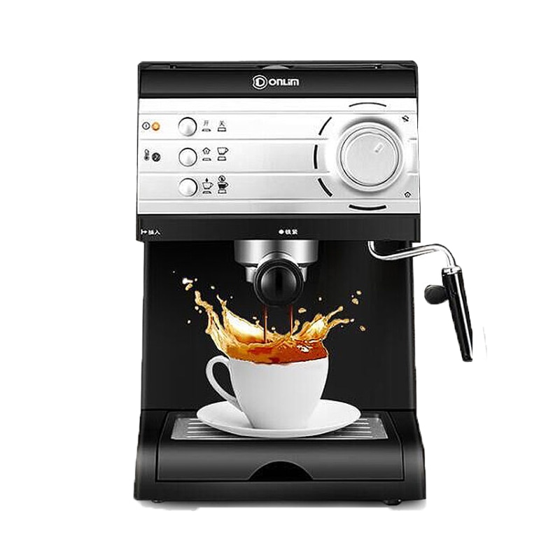 Electric Espresso Coffee Maker Semi-automatic Coffee Machine Cappuccino Latte Macchiato Mocha Frother Milk Bubble Coffee Maker