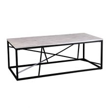 Southern Enterprises Arendal Coffee Table, White