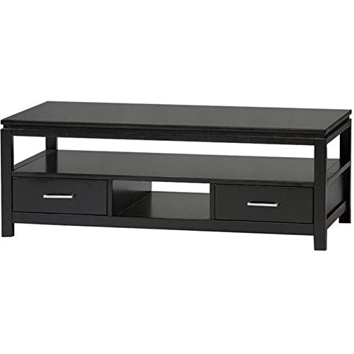 BOWERY HILL Contemporary Coffee Table in Black