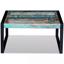 Tidyard Square Industrial Coffee Table Vintage