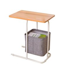 Mini Coffee Table Living Room Storage Cloth Pocket Shelf