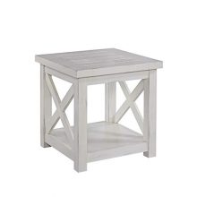 Seaside Lodge White End Table by Home Styles