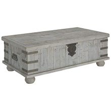 Carynhurst Coffee Table - Distressed Finish - White
