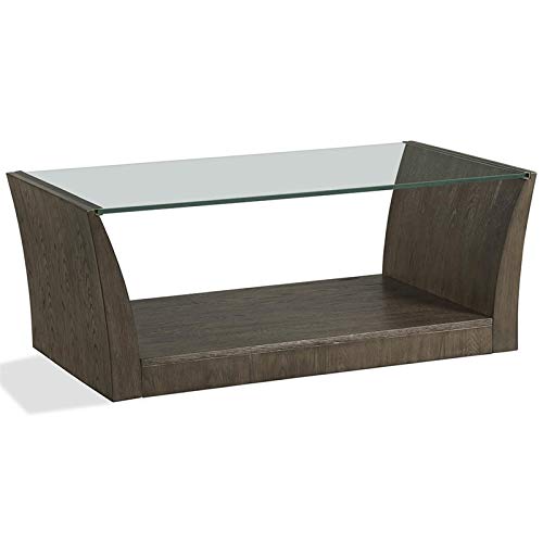 Furniture Rectangle Coffee Table in Carbon Gray Finish