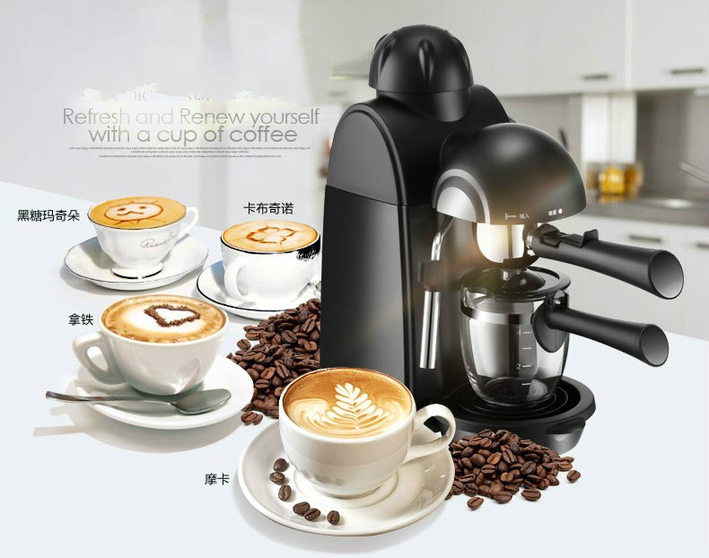 espresso maker USES commercial semi-automatic brewed coffee pot Espresso Coffee Maker