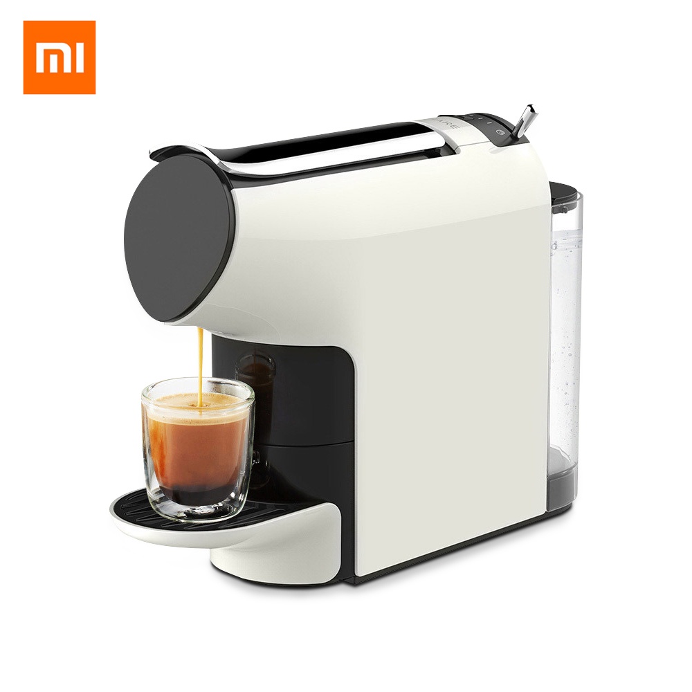 Xiaomi 1200W Portable Coffee maker Machine LED Light automatic exrtaction Capsule Coffee Espresso Machine For Household Office