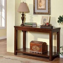 Furniture of America Torrence Transitional Sofa Table, Dark Cherry