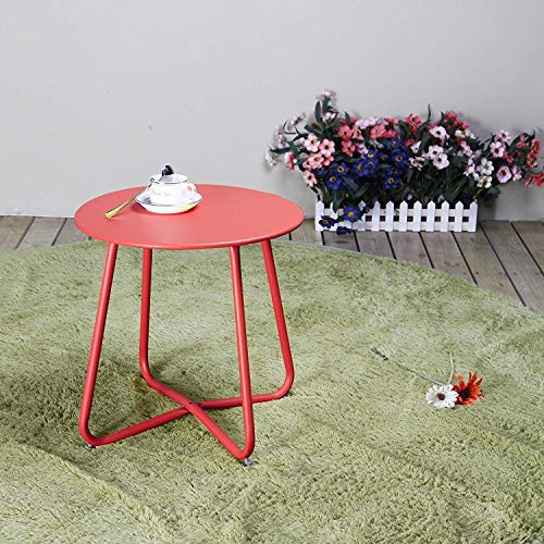HAIZHEN Small Round Coffee Table