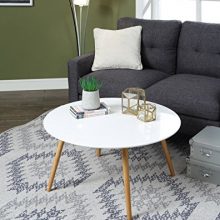 Convenience Concepts Coffee Table, Glossy White